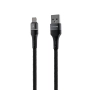 Kabel USB iPhone Lightning 1m czarny FONENG X79 3A